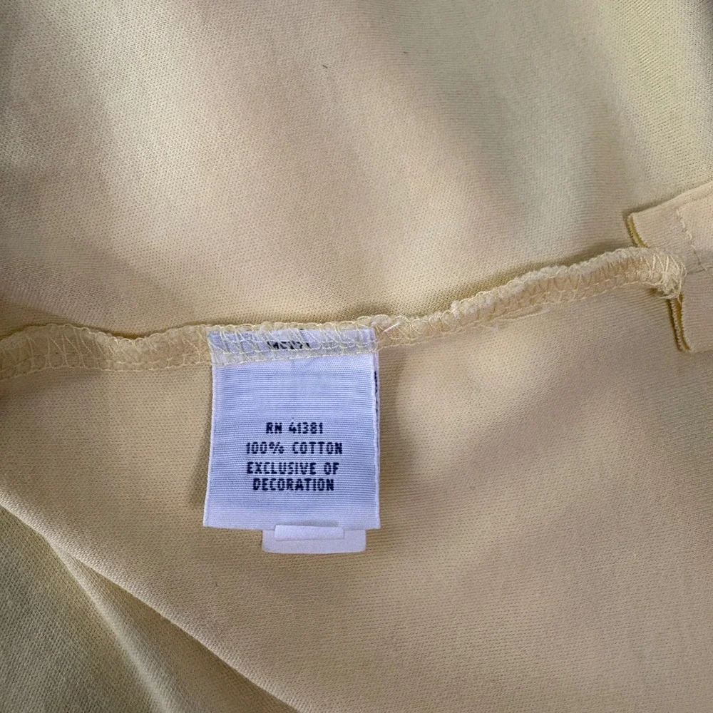 Polo Ralph Lauren Polo Mens XL Yellow Classic Fit Short Sleeve Cotton Preppy